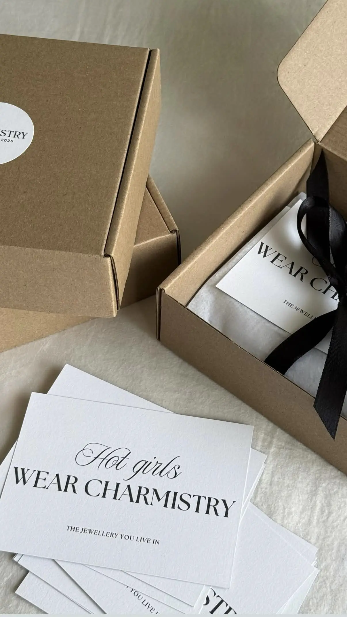 Charmistry packaging